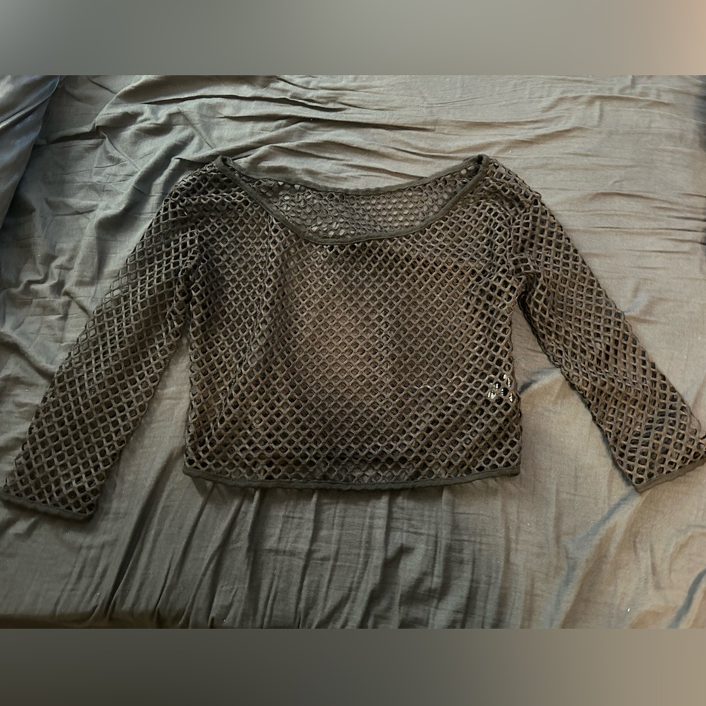 Alt Fishnet/Mesh Top